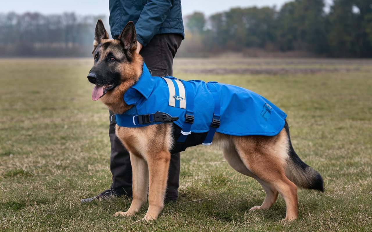 German Shepherd protection training